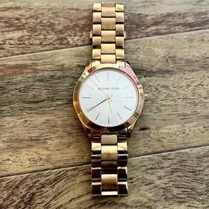 Oversized Rose Gold Watch (Women’s)